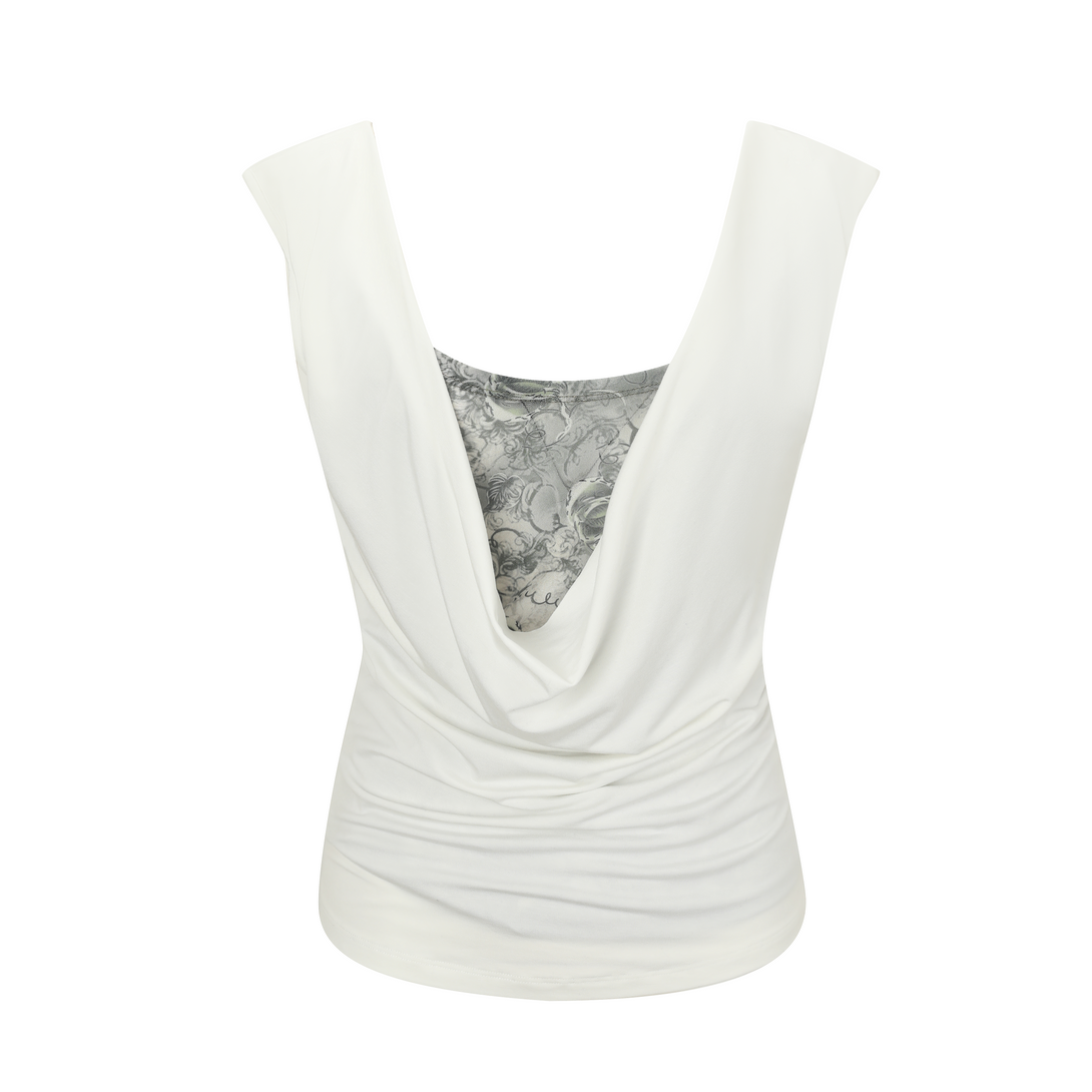 Greece Top White