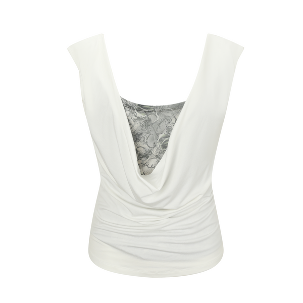 Greece Top White