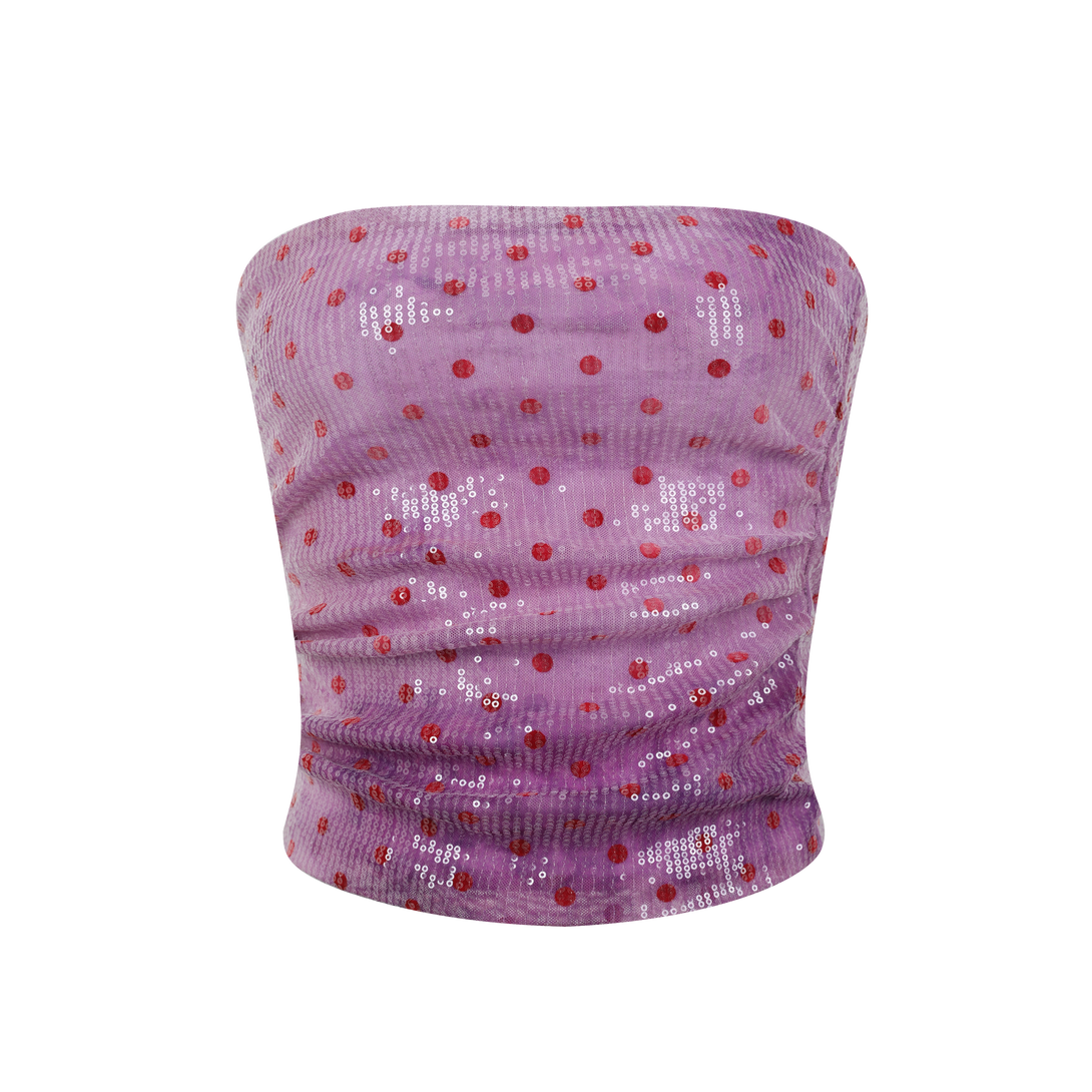 Lumi Tube Top Purple