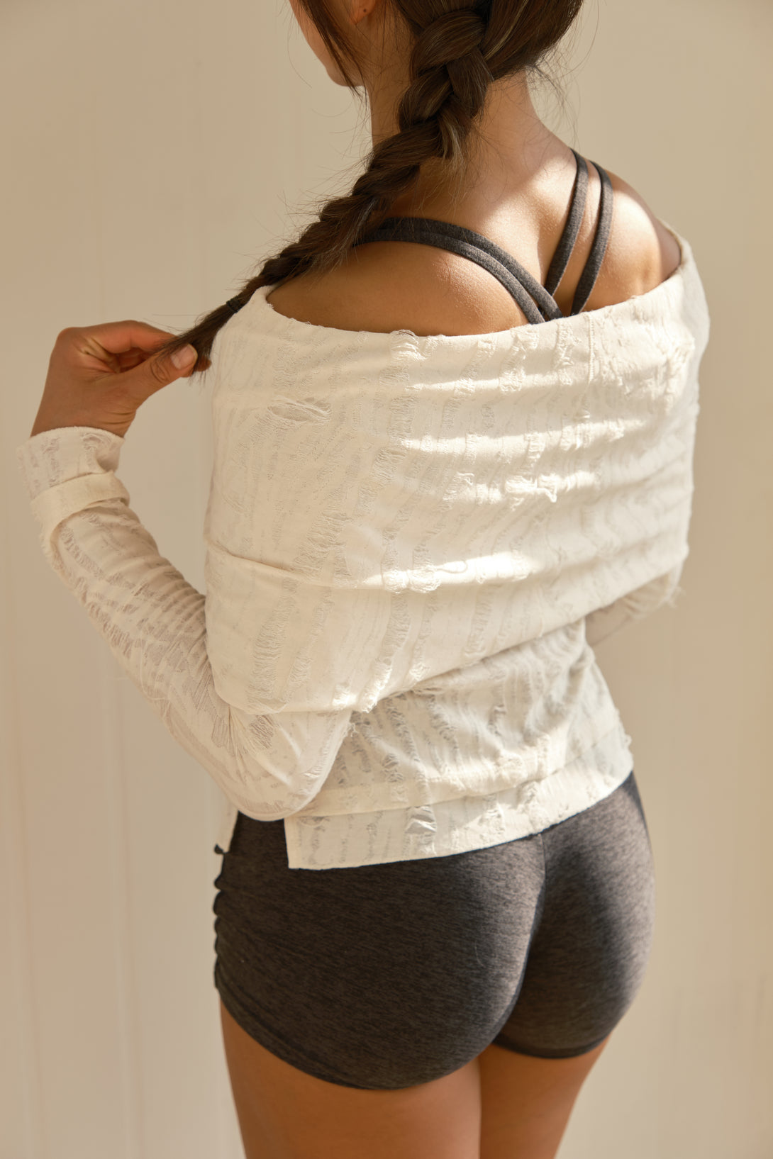 Beige Leyla Top Backside