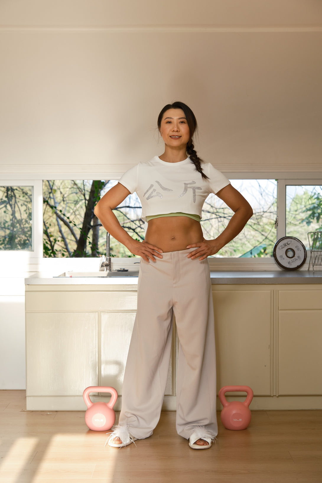 Women wearing Tara Trouser